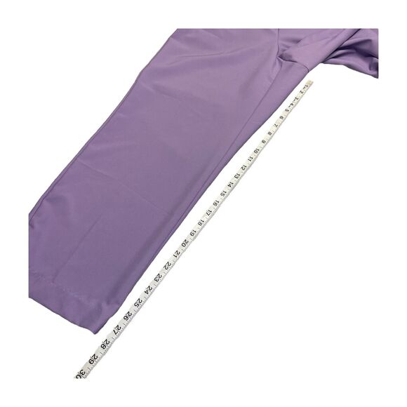 Alfred Dunner Wide Leg Pants Women's 12 Purple 100% Polyester Formal Business - Picture 4 of 6